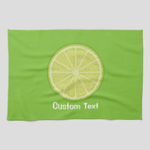 Lime Slice Kitchen Towel