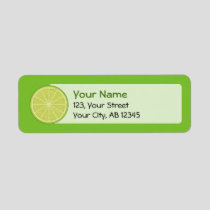 Lime Slice Label