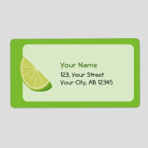 Lime Slice Label