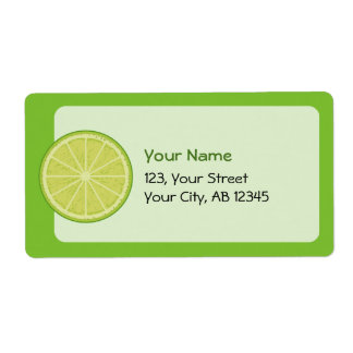 Lime Slice Label