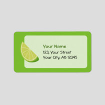 Lime Slice Label