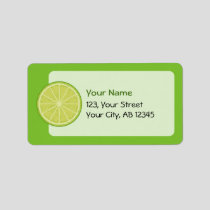 Lime Slice Label