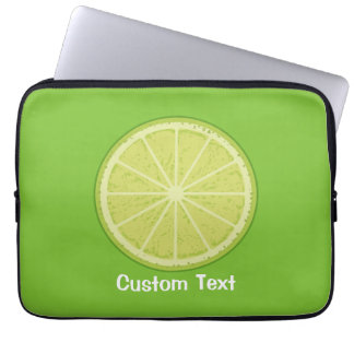 Lime Slice Laptop Sleeve