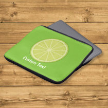 Lime Slice Laptop Sleeve