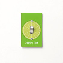 Lime Slice Light Switch Cover