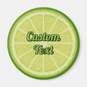 Lime Slice Magnet