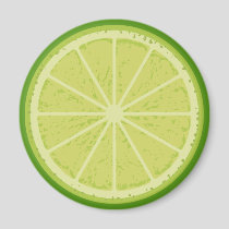 Lime Slice Magnet