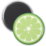 Lime Slice Magnet at Zazzle