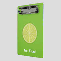 Lime Slice Mini Clipboard