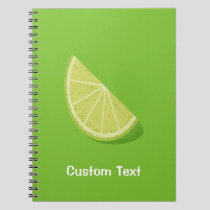 Lime Slice Notebook