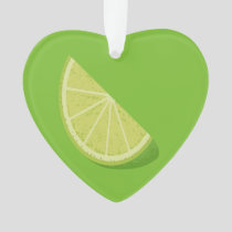 Lime Slice Ornament