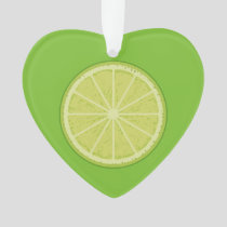 Lime Slice Ornament