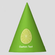 Lime Slice Party Hat