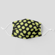 Lime Slice Pattern Adult Cloth Face Mask