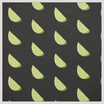 Lime Slice Pattern Fabric