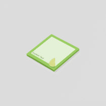 Lime Slice Post-it Notes