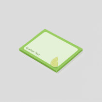 Lime Slice Post-it Notes