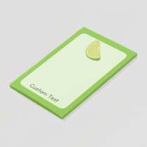 Lime Slice Post-it Notes