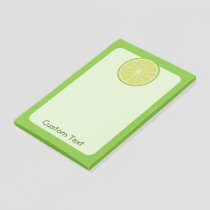 Lime Slice Post-it Notes