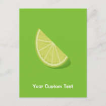 Lime Slice Postcard