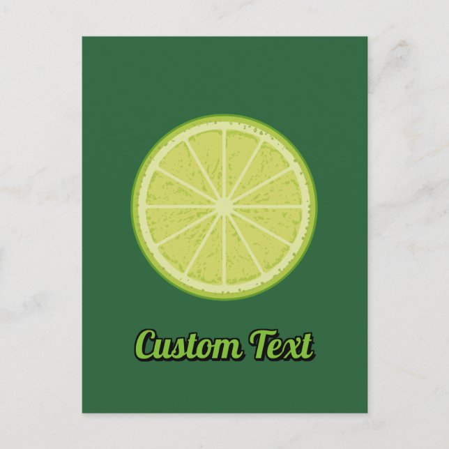 Lime Slice Postcard (Front)