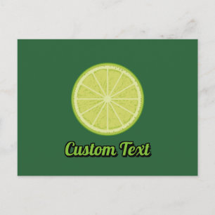 Lime Slice Postcard