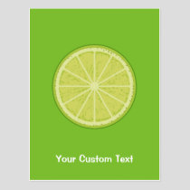 Lime Slice Postcard