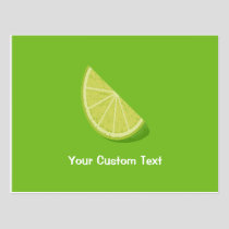 Lime Slice Postcard