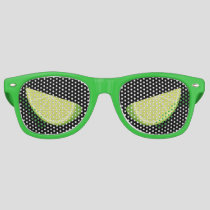 Lime Slice Retro Sunglasses