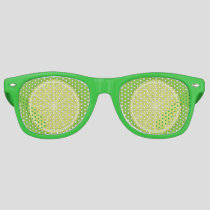 Lime Slice Retro Sunglasses