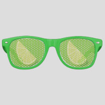 Lime Slice Retro Sunglasses