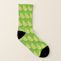 Lime Slice Socks