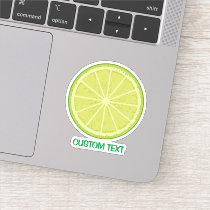 Lime Slice Sticker