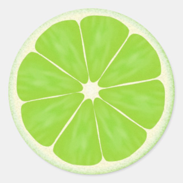 Lime Slice Stickers (Front)