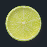 Lime Slice Summer Party Paper Plates<br><div class="desc">Add some brightness to your event with this festive paper plates featuring a lime slice. Perfect for summer events.</div>