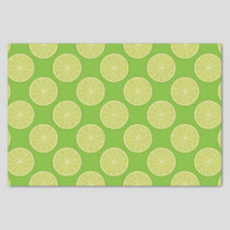 Lime Slice Tissue Paper