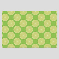 Lime Slice Tissue Paper