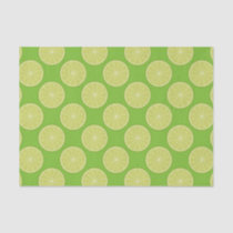 Lime Slice Tissue Paper
