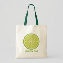 Lime Slice Tote Bag
