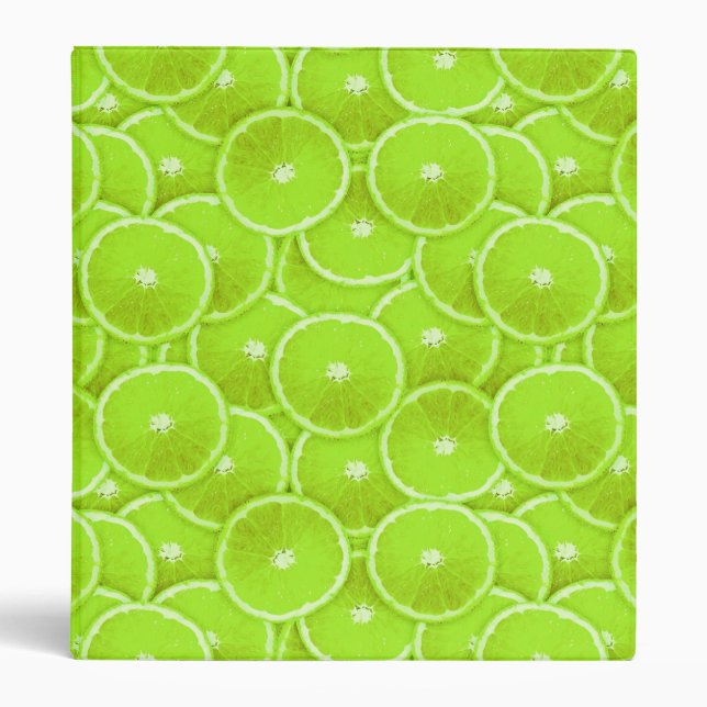 Lime slices binder (Front)