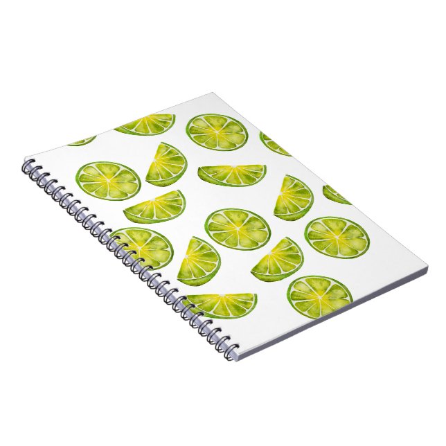 Lime Slices Notebook (Right Side)