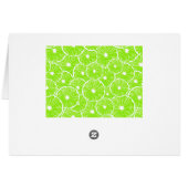 Lime slices pattern (Back Horizontal)