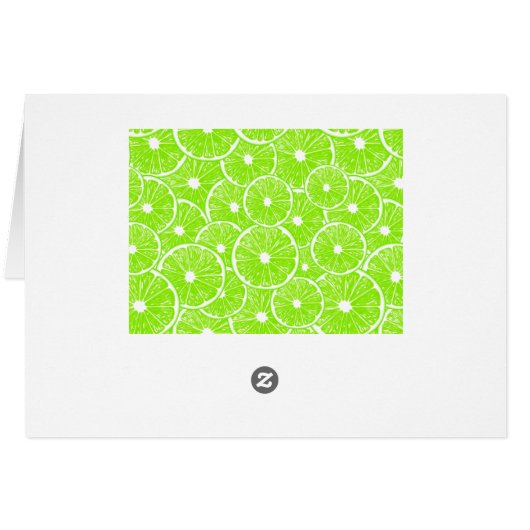 Lime slices pattern (Back Horizontal)