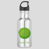 Lime Stainless Steel Water Bottle