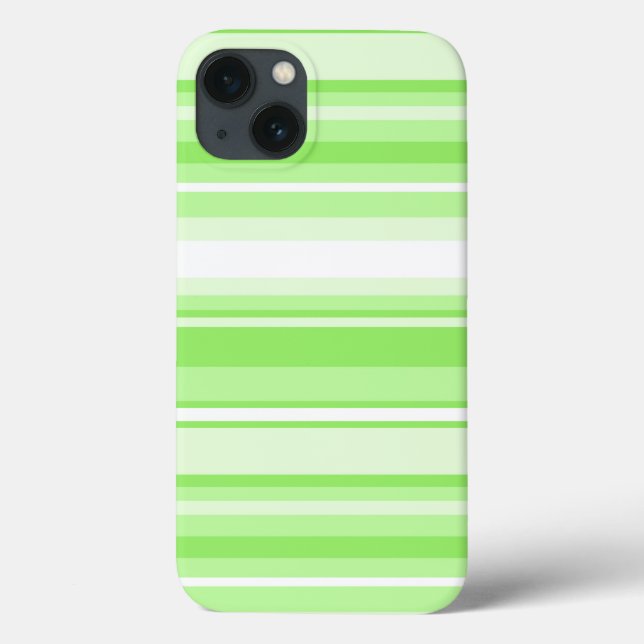 Lime stripes Case-Mate iPhone case (Back)