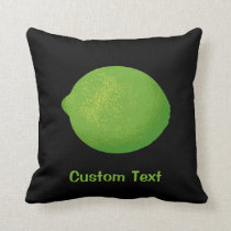 Lime Throw Pillow