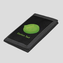 Lime Trifold Wallet