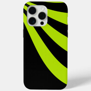 Lime Wave iPhone 15 Pro Max Case