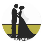 Lime Wedding Couple Seals