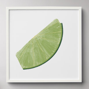 Lime Wedge Peel And Stick Photo Tile